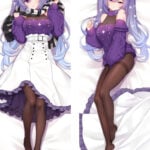 Keqing / Genshin Impact / Body Pillow Cover